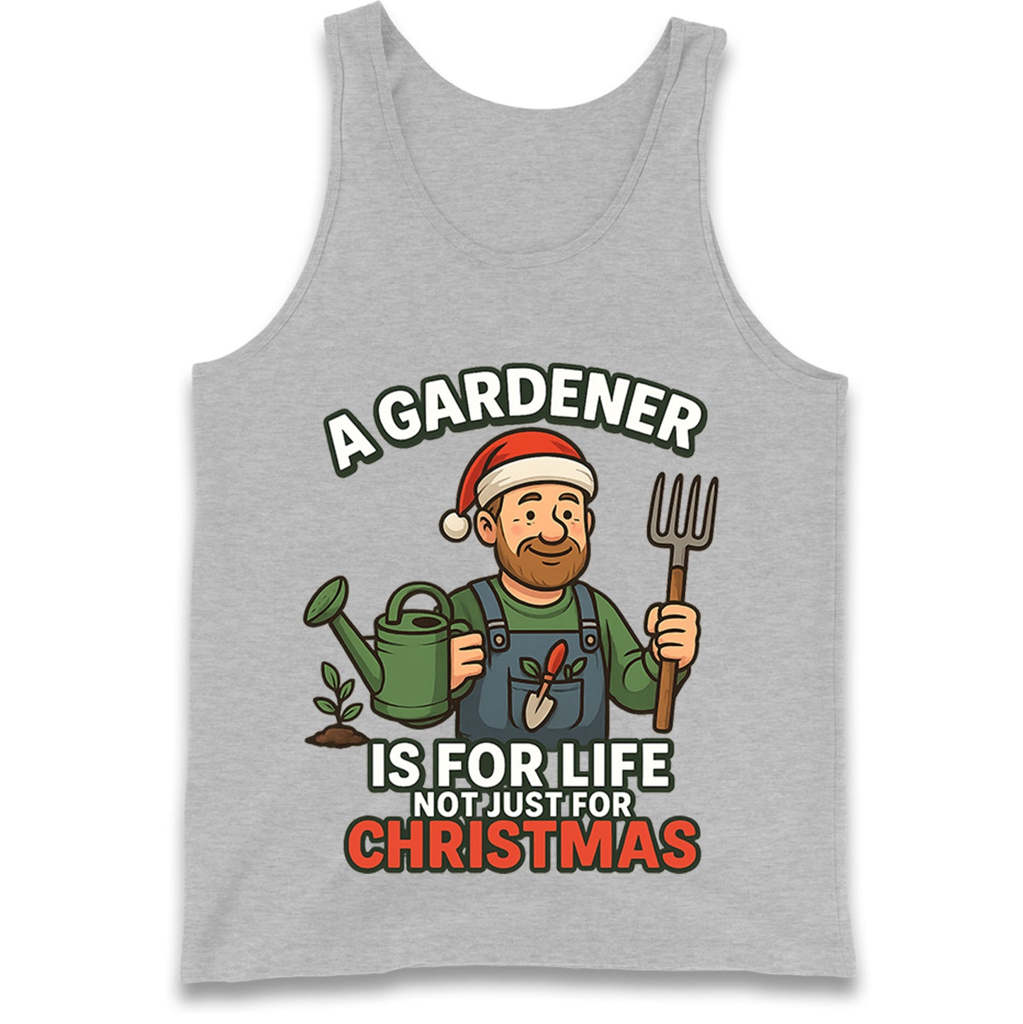 Gardener Christmas Tank Top
