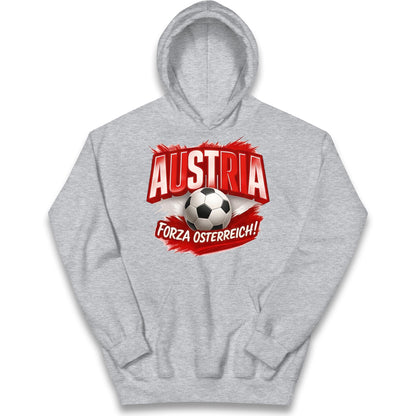 Austria Retro World Cup Kids Hoodie