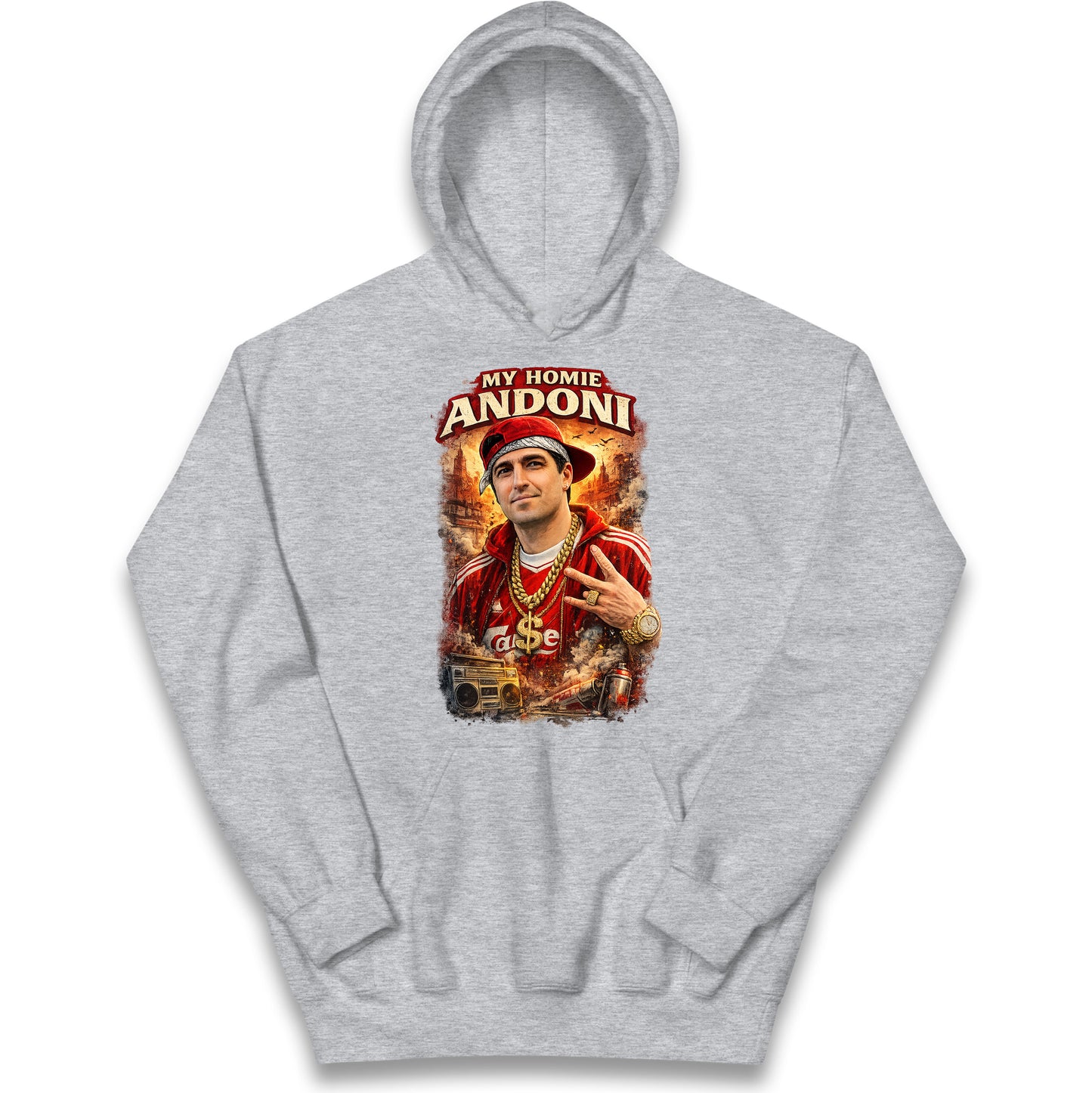My Homie Andoni Iraola Liverpool Football Kids Hoodie