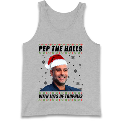 Pep Guardiola Christmas Tank Top