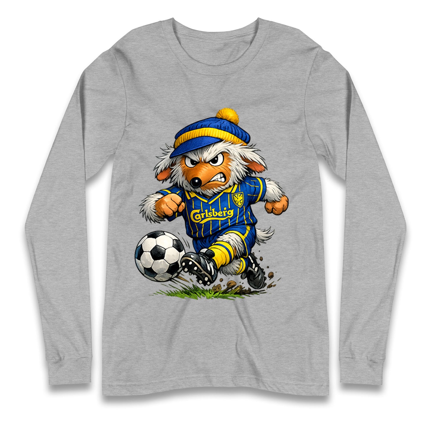 Classic AFC Wimbledon Football Longsleeve T Shirt