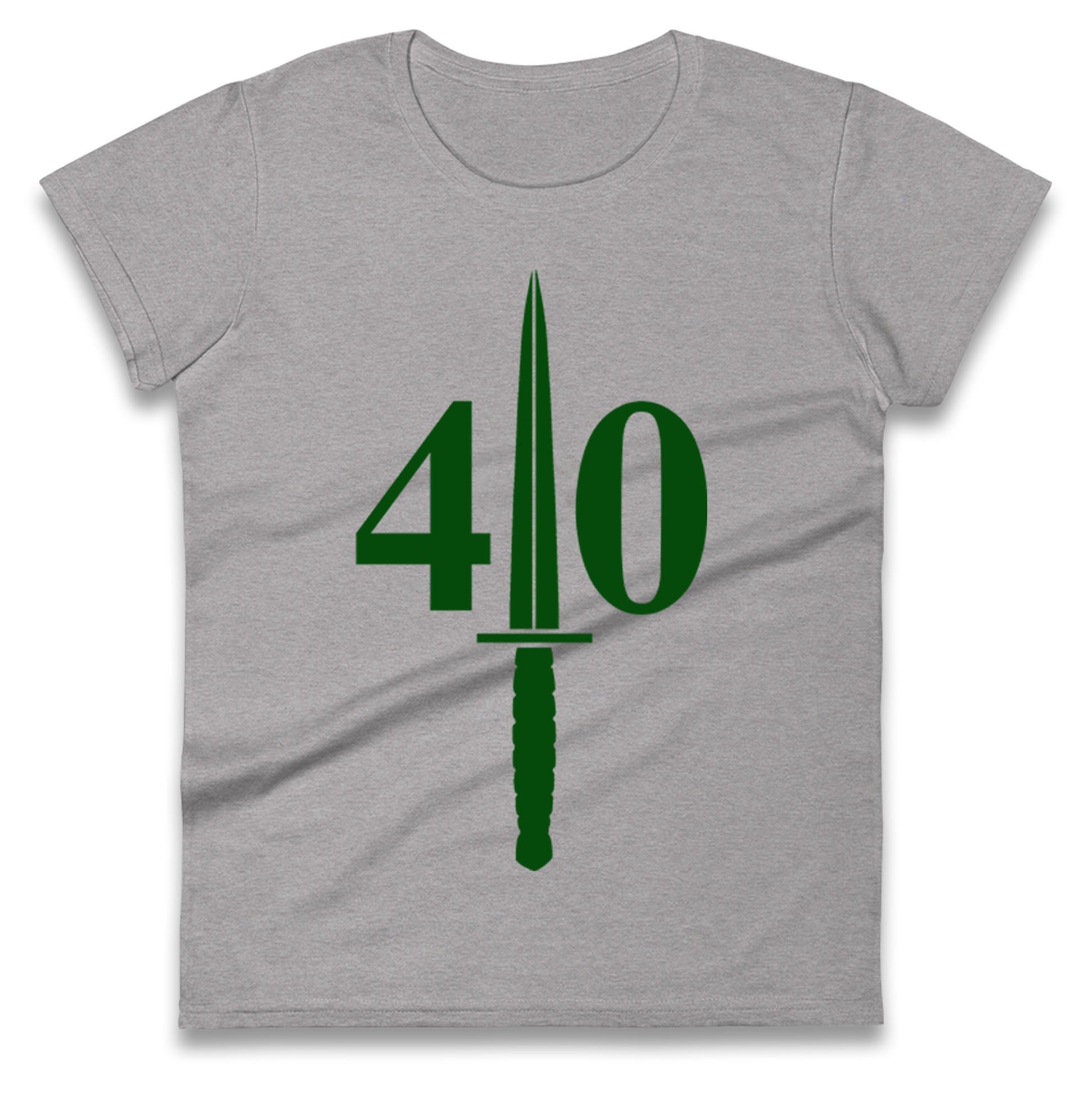 40 Commando Ladies T Shirt