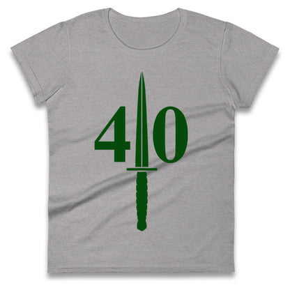 40 Commando Ladies T Shirt