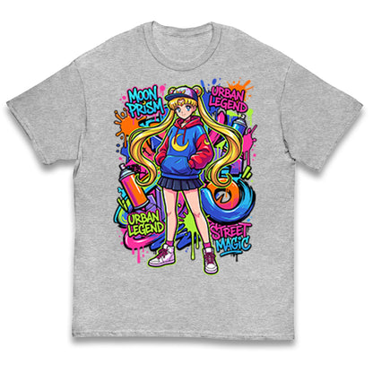 Moon Prism Power Kids T Shirt
