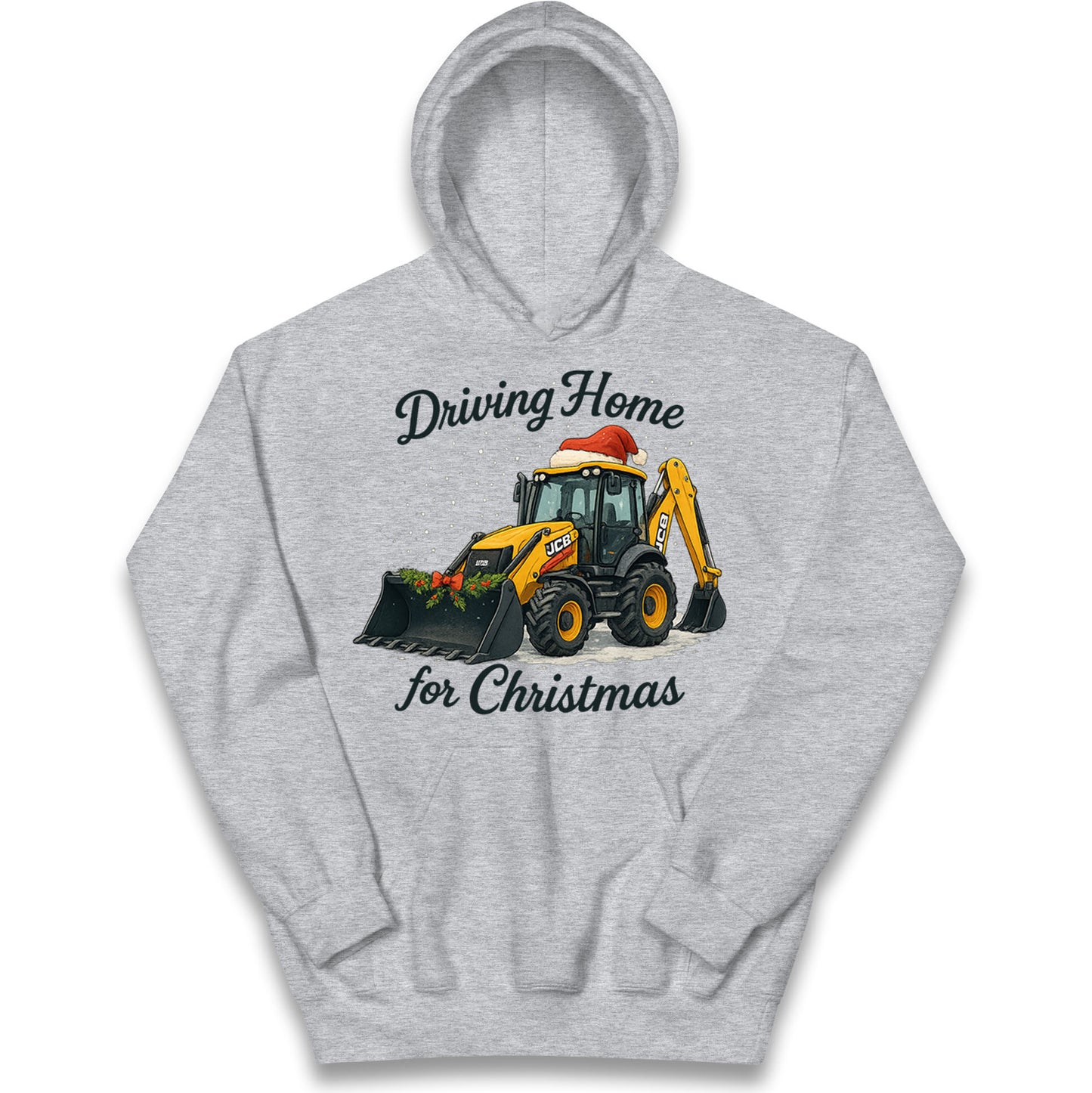 JCB Christmas Kids Hoodie