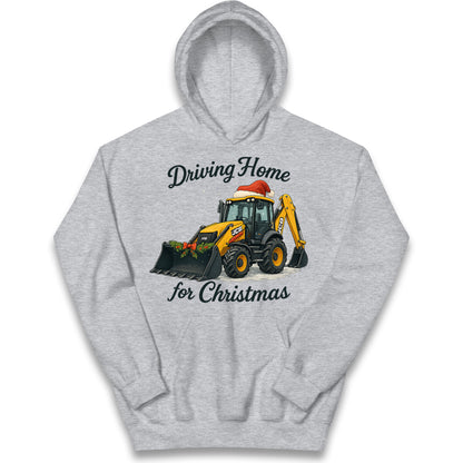 JCB Christmas Kids Hoodie