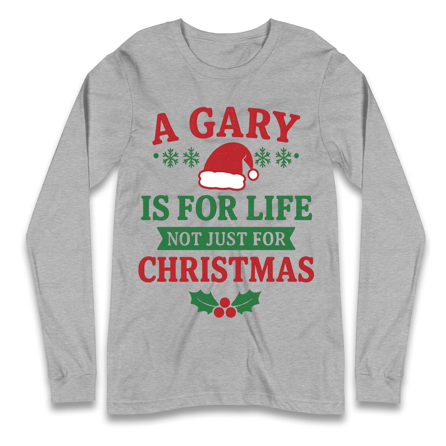 Gary Name Longsleeve T Shirt