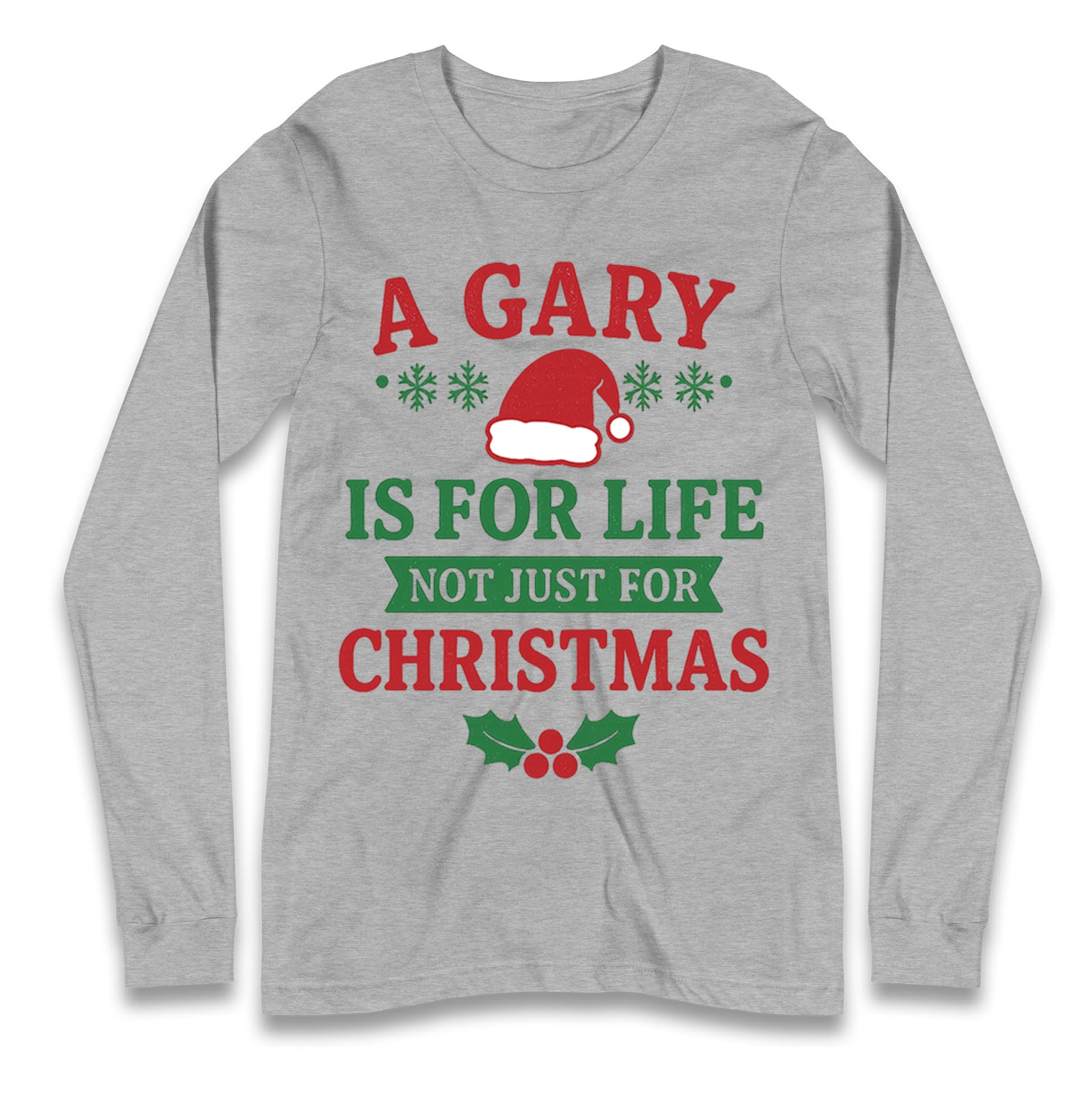 Gary Name Longsleeve T Shirt