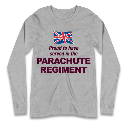 Parachute Regiment Longsleeve T Shirt 