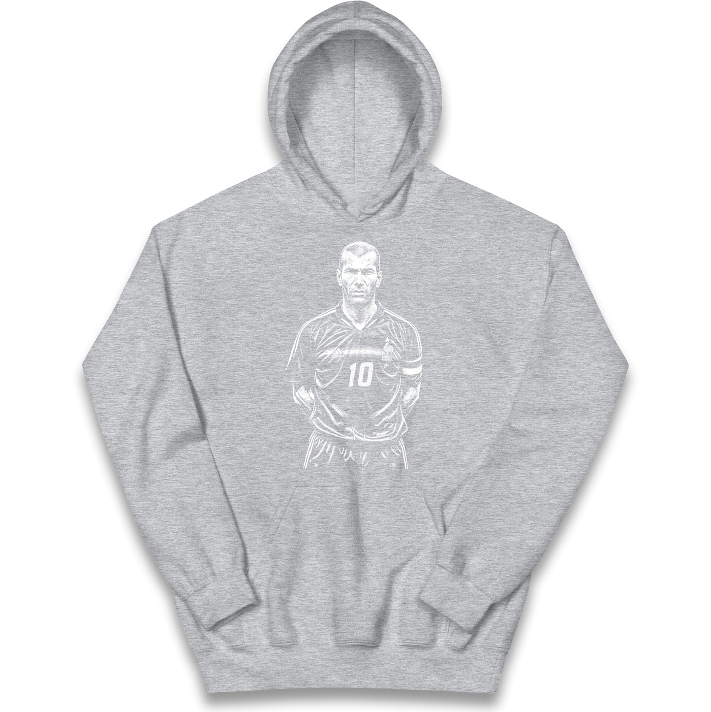 Zidane France 10 Kids Hoodie