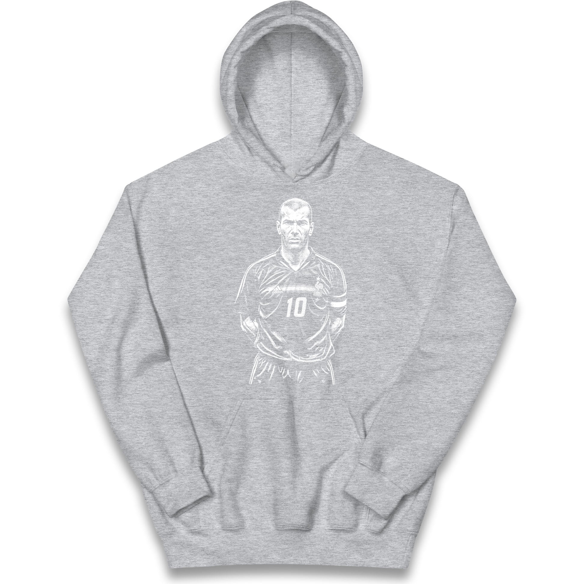 Zidane France 10 Kids Hoodie
