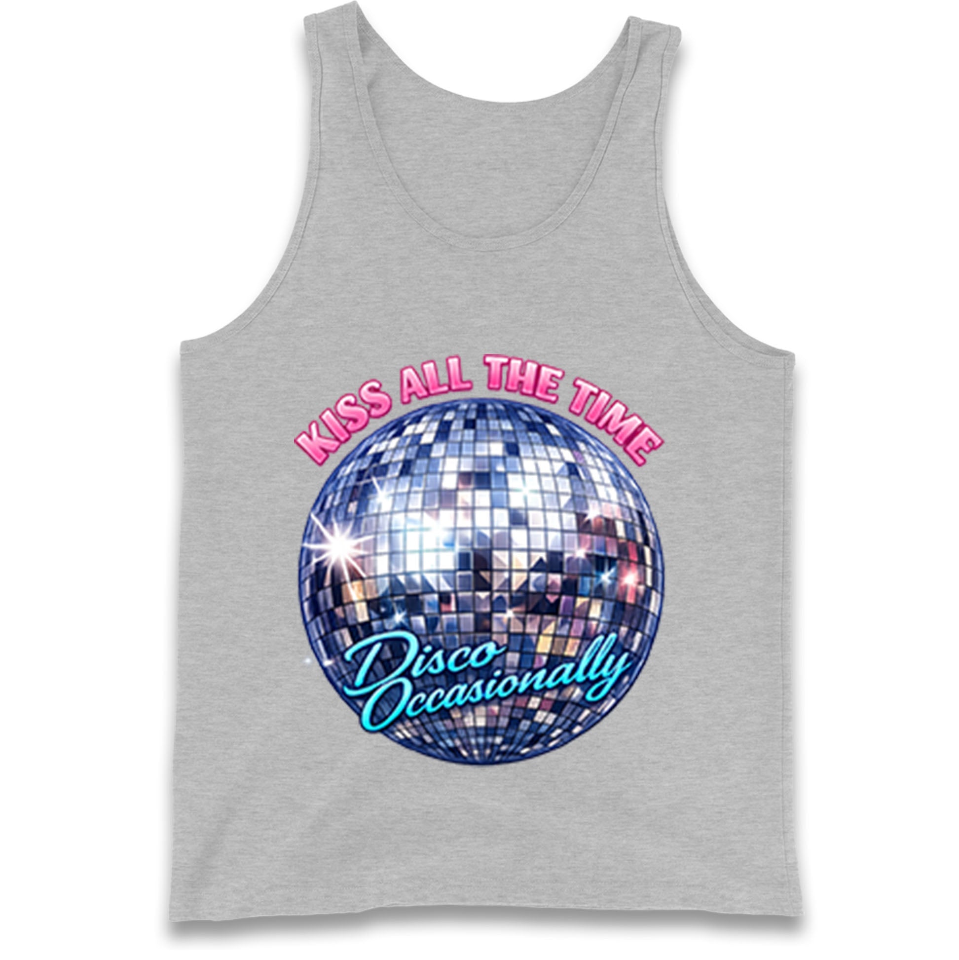 Kiss All The Time Disco Occasionally Tank Top