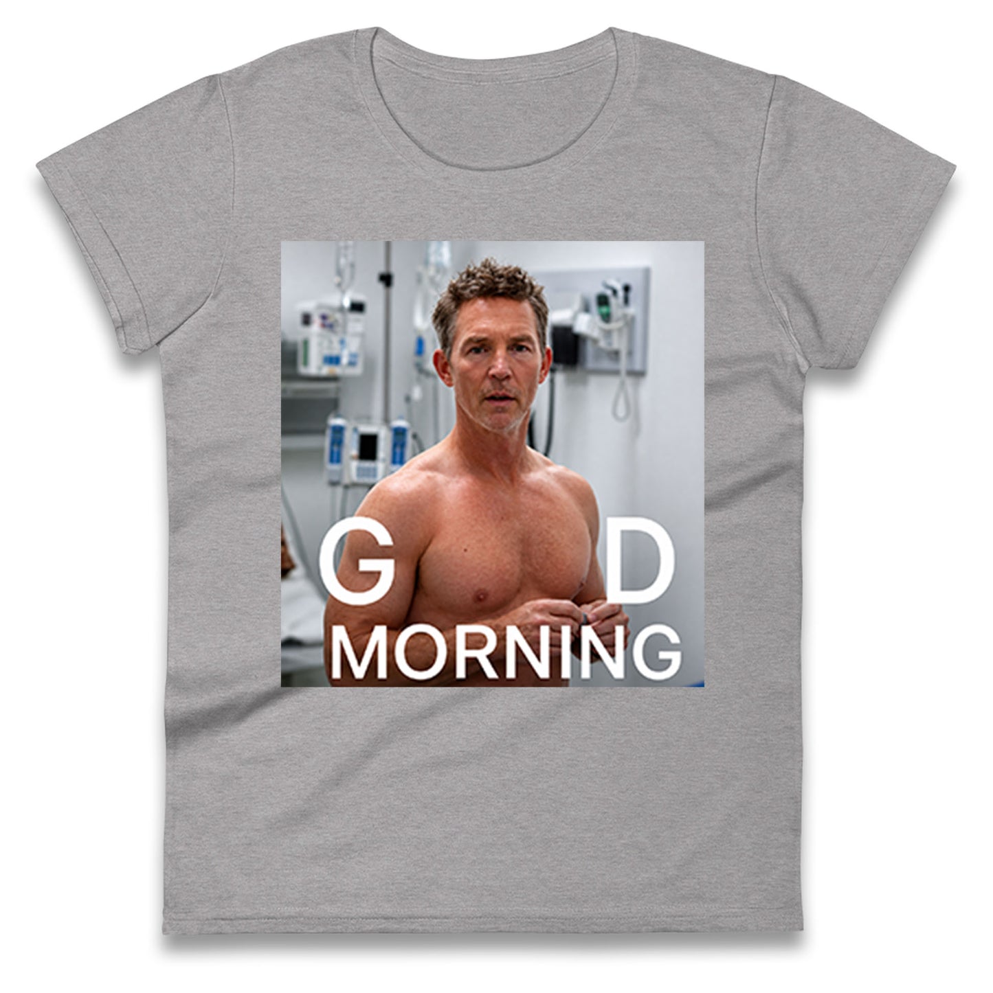 Dr Jack Abbot Shirtless Good Morning Ladies T Shirt