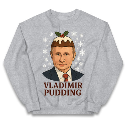Vladimir Putin Christmas Kids Jumper