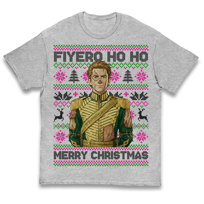 Prince Fiyero Wicked Christmas Kids T Shirt