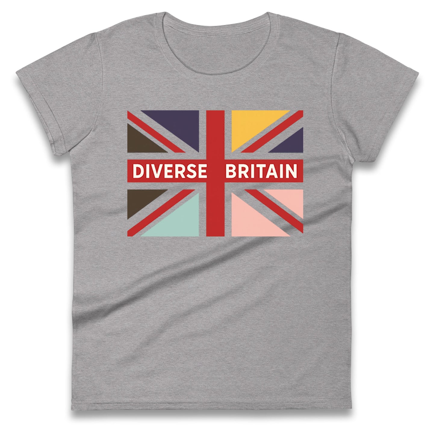 Diverse Britain Ladies T Shirt