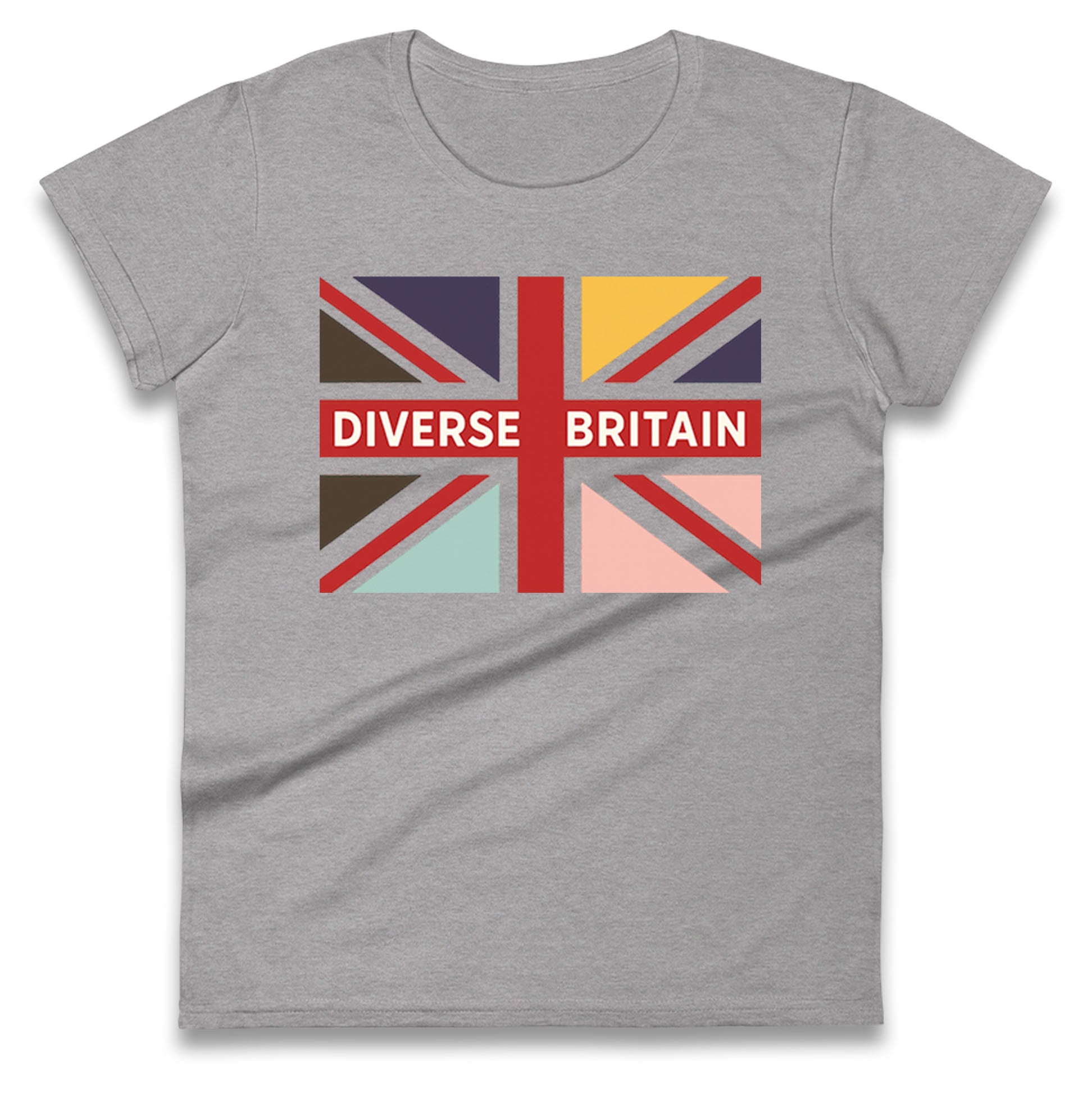 Diverse Britain Ladies T Shirt