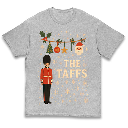The Taffs Welsh Guards Christmas Kids T Shirt