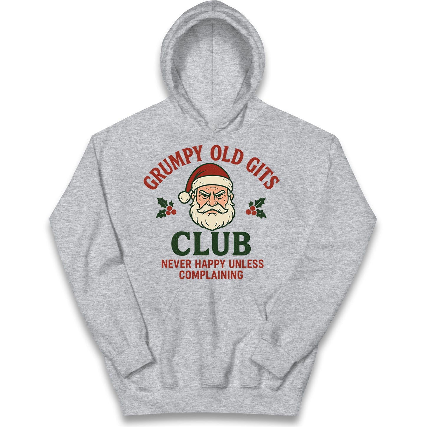 Grumpy Christmas Kids Hoodie