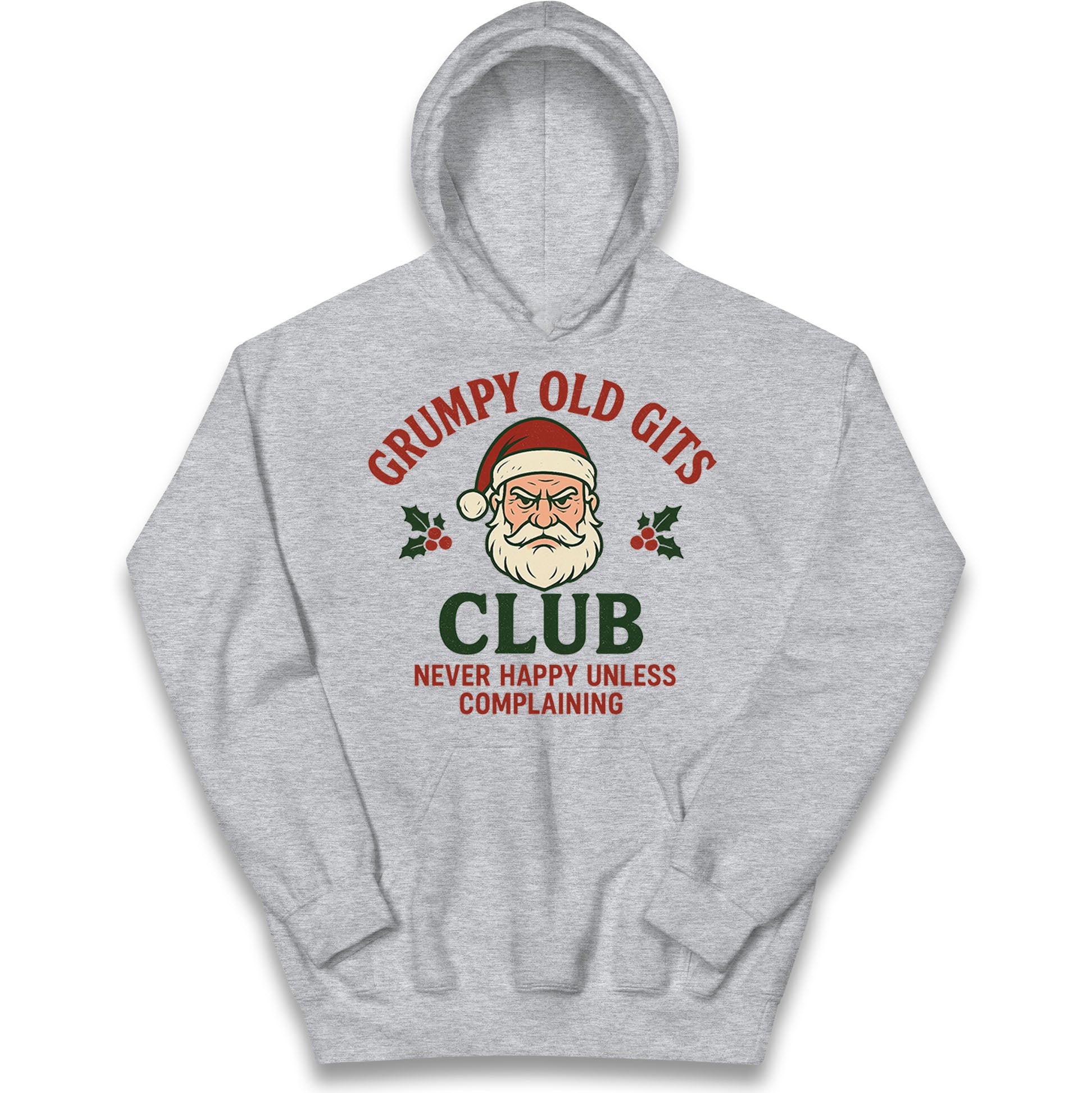 Grumpy Christmas Kids Hoodie