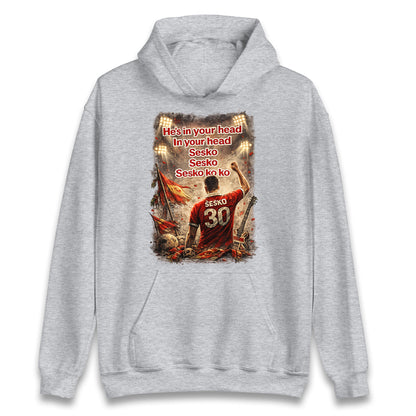 He's in Your Head in Your Head Sesko Sesko Sesko ko ko Hoodie
