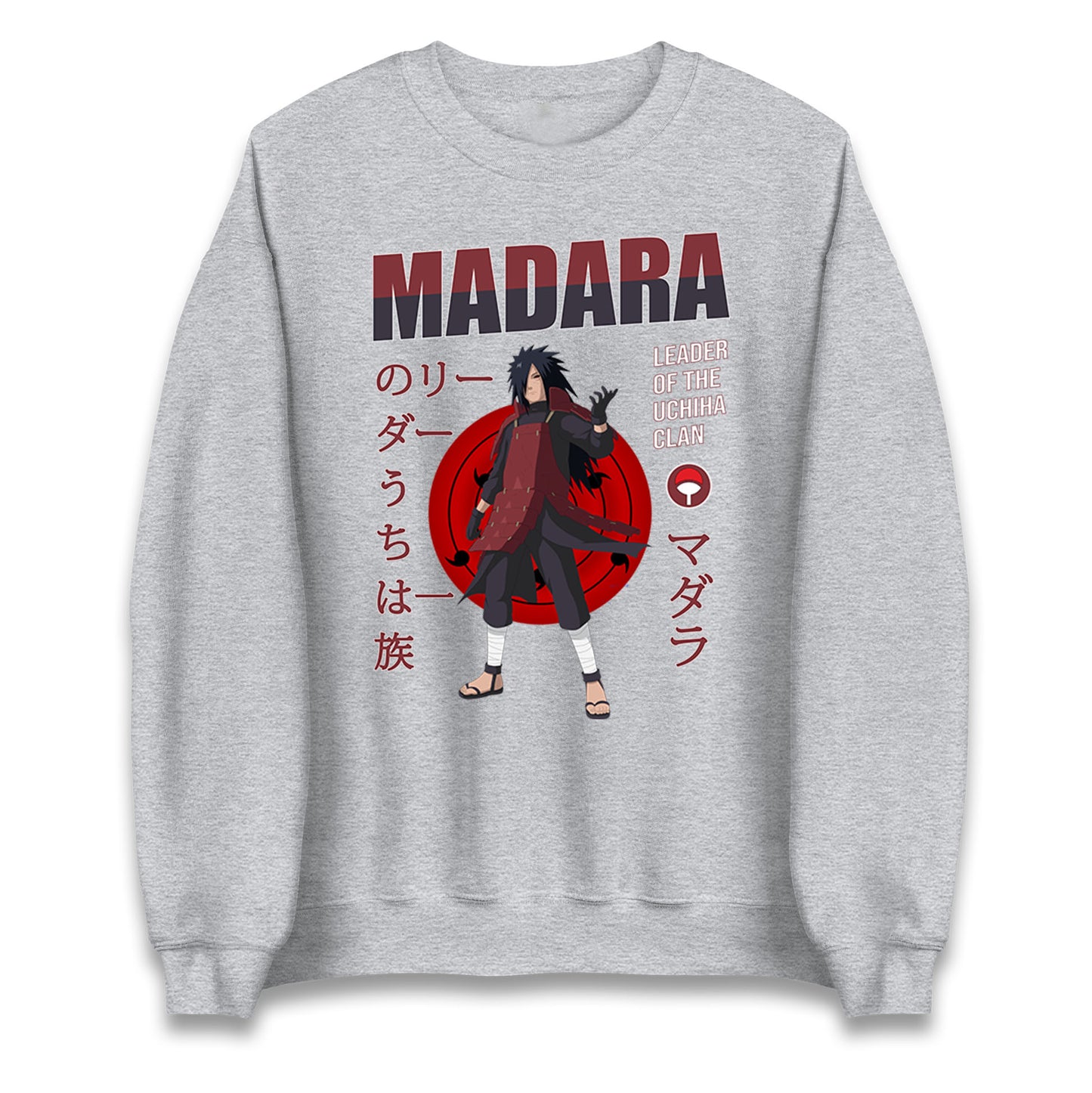 naruto shippuden madara uchiha sweatshirt
