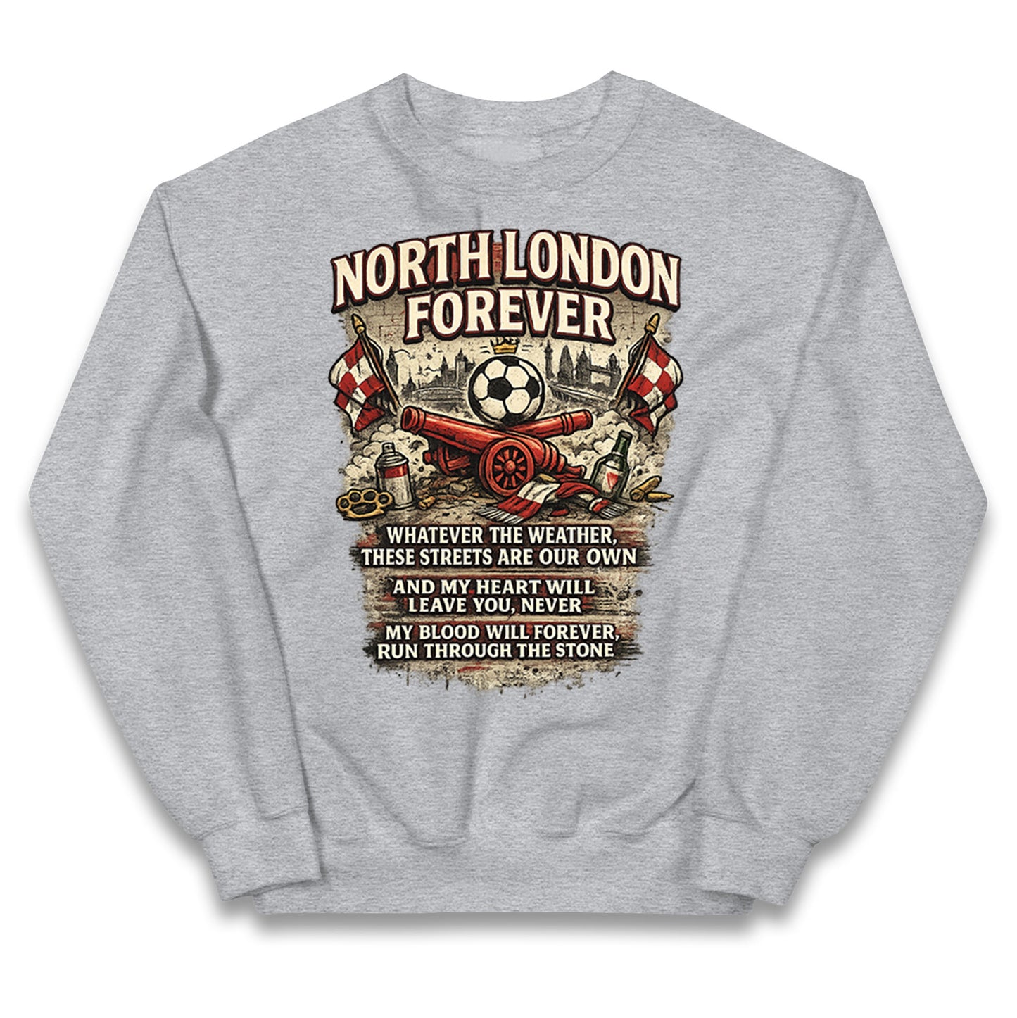 Arsenal North London Forever Kids Jumper