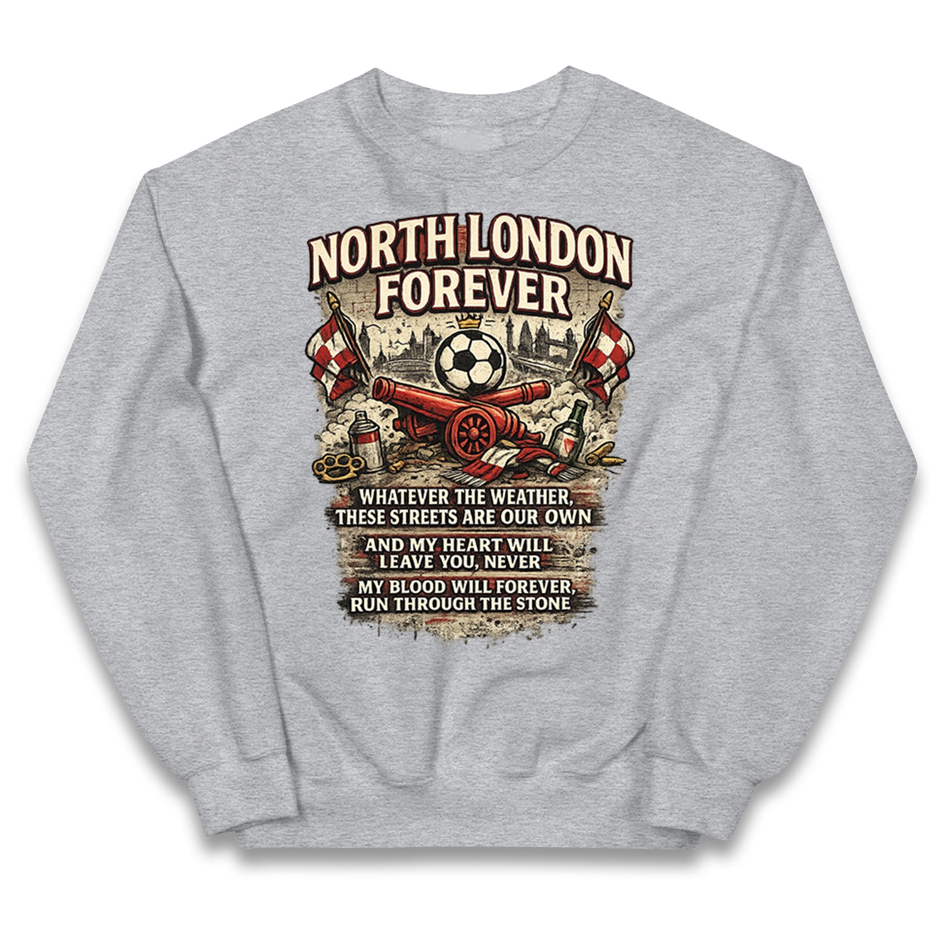 Arsenal North London Forever Kids Jumper