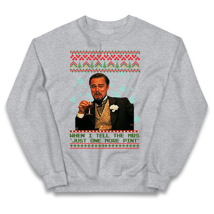 leonardo dicaprio christmas jumper