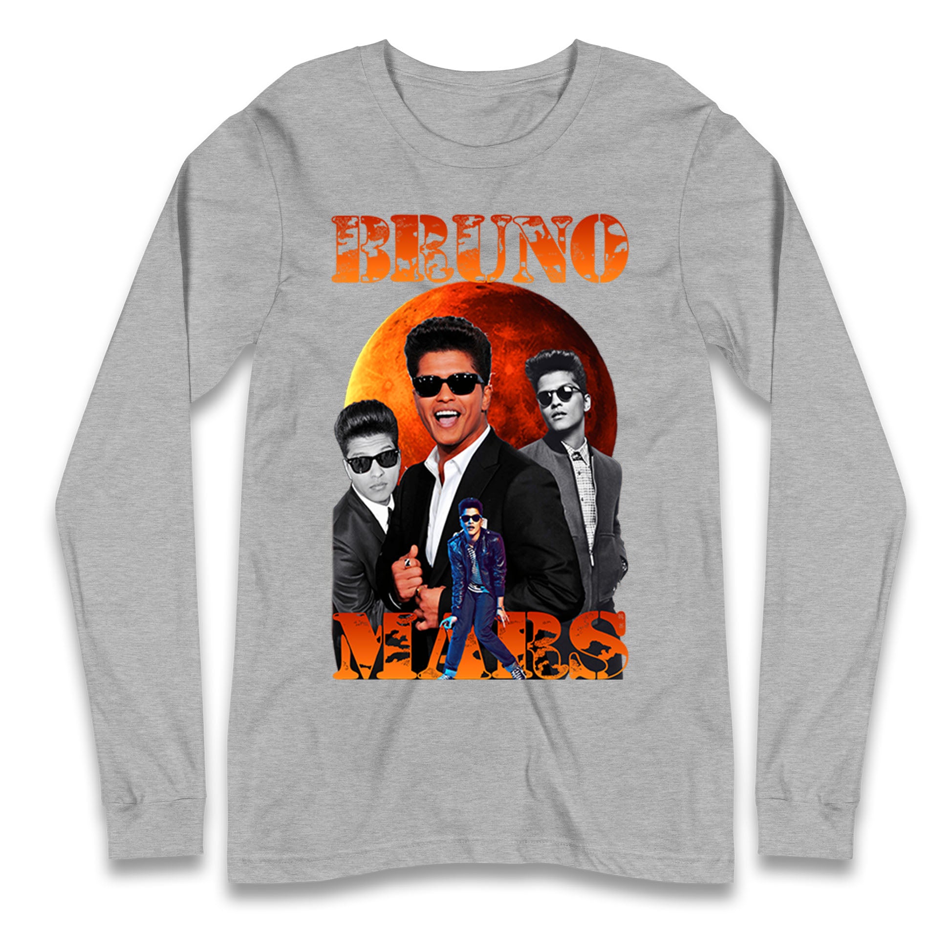 Bruno Mars Longsleeve T Shirt