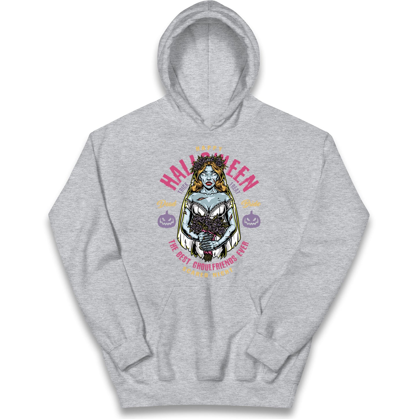 Halloween Ghoulfriends Kids Hoodie