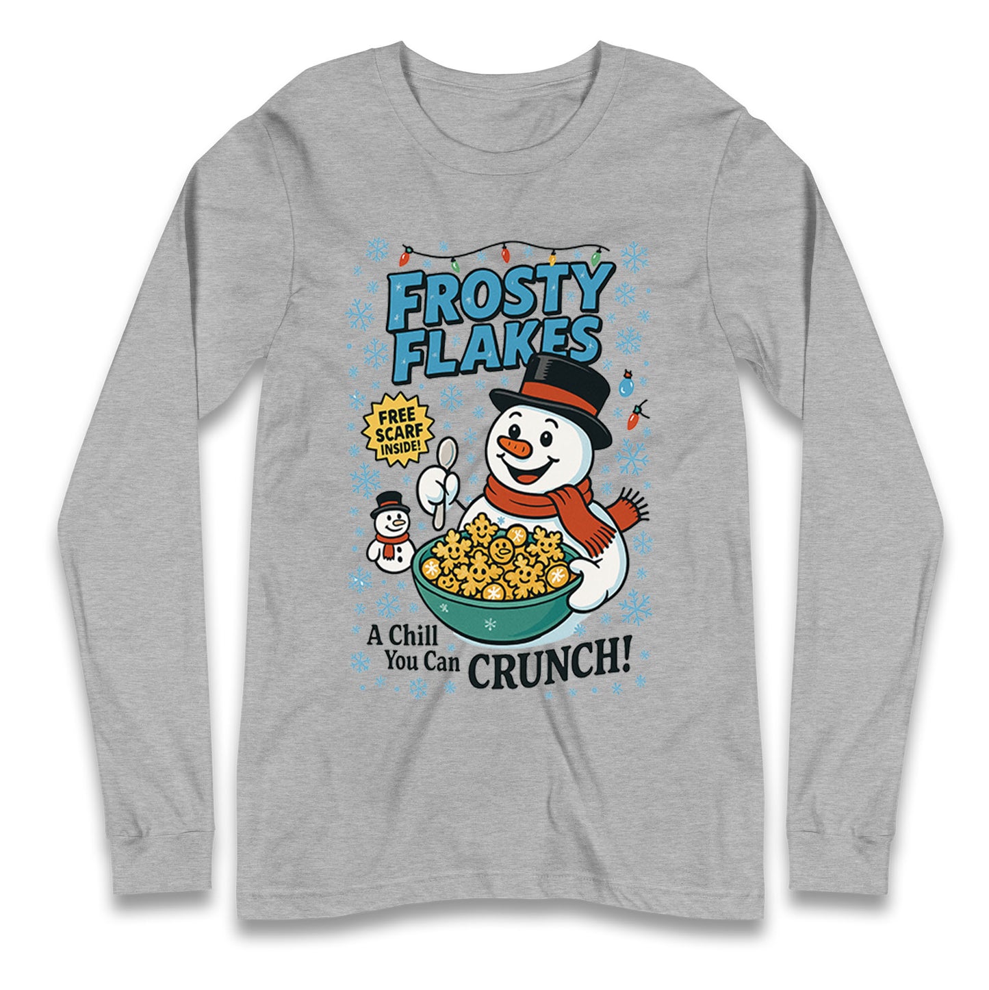Snowman Christmas Longsleeve T Shirt