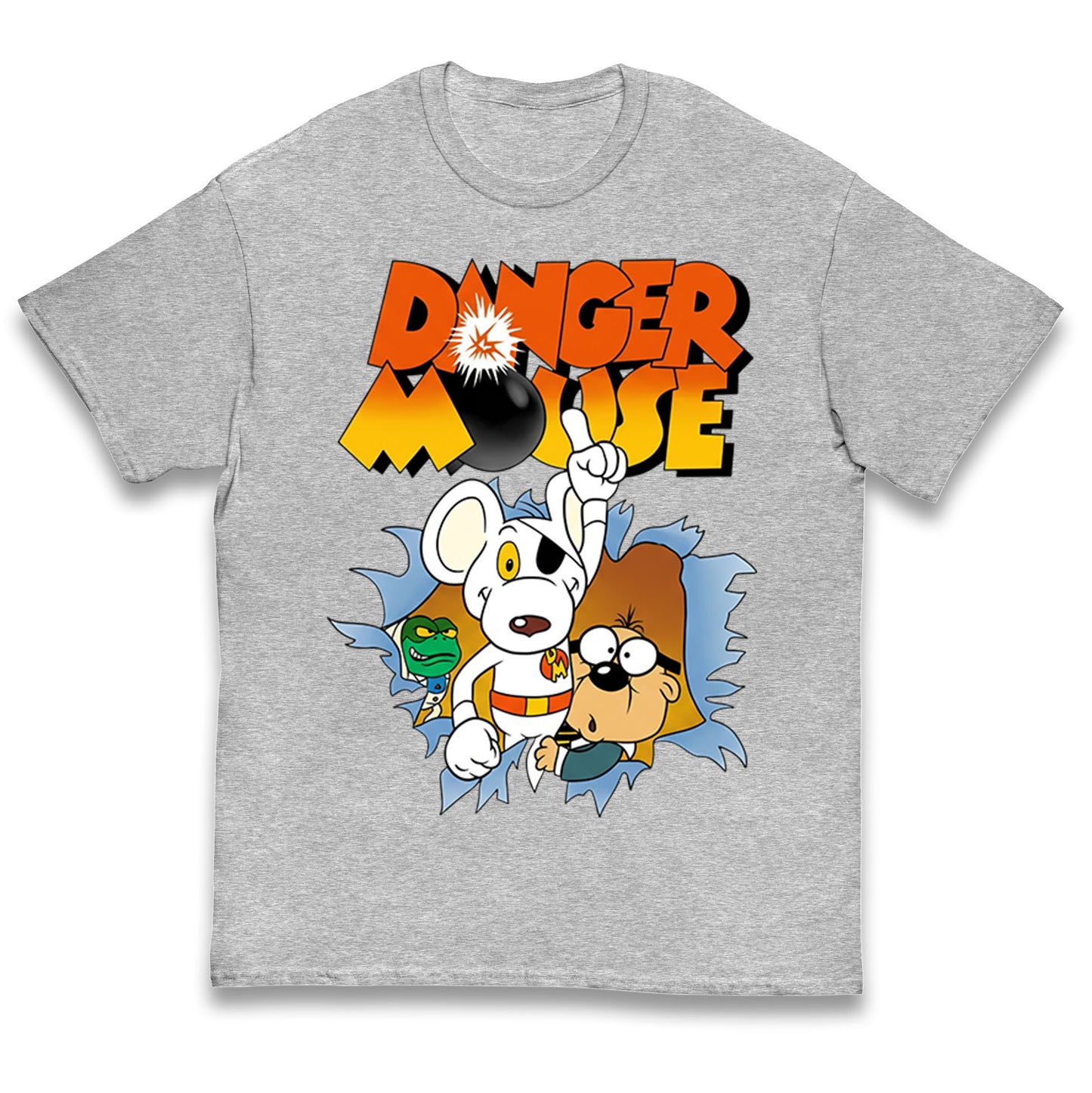 Danger Mouse & Penfold Kids T Shirt