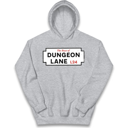 The Boys Of Dungeon Lane Kids Hoodie