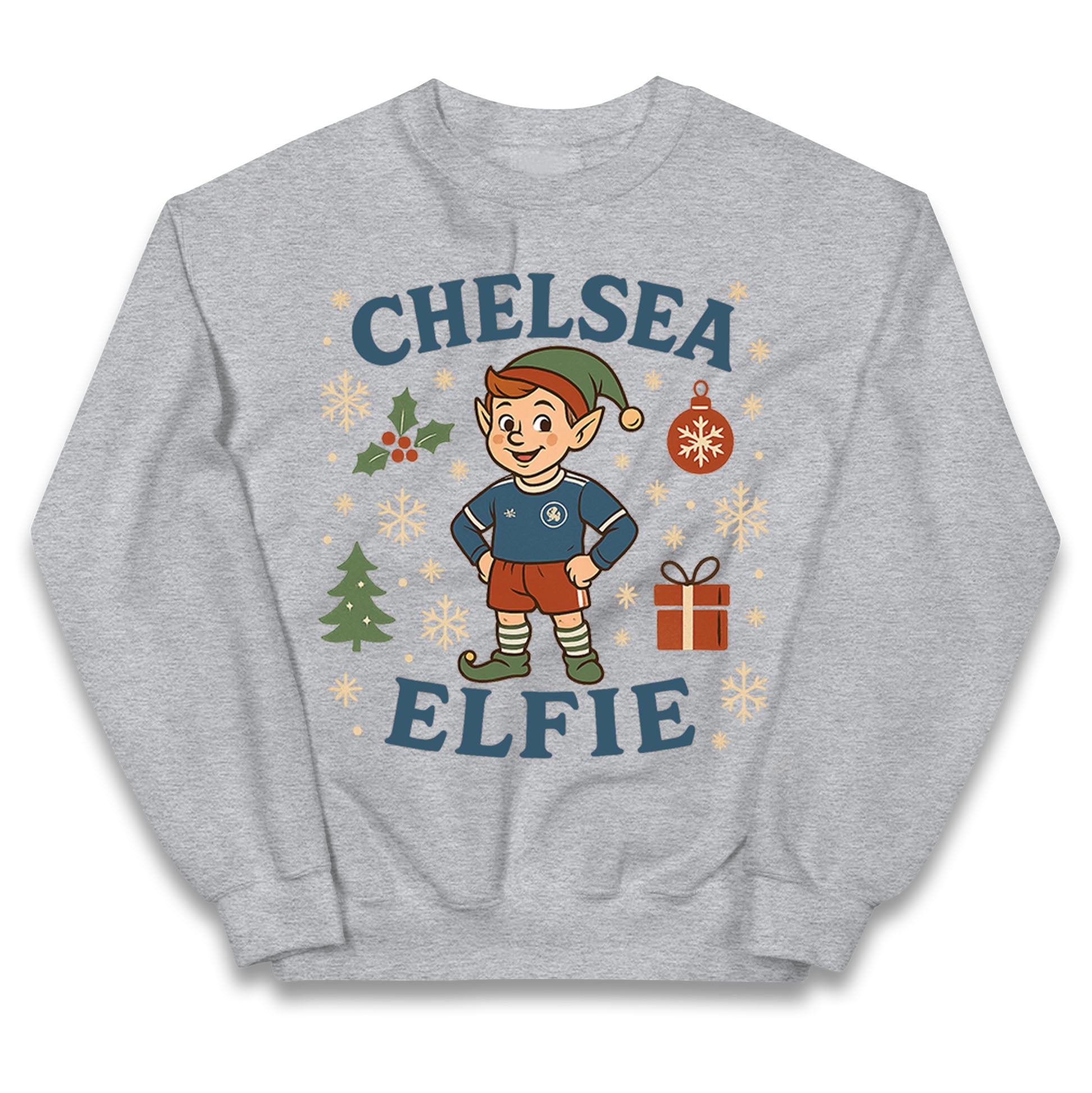 Chelsea FC Christmas Kids Jumper