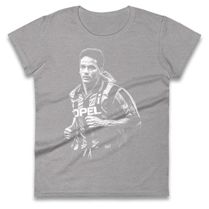 Roberto Baggio Italy Ladies T Shirt