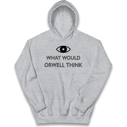 What Would Orwell Think Kids Hoodie