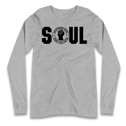 Northern Soul Keep The Faith Logo Longsleeve T Shirt 