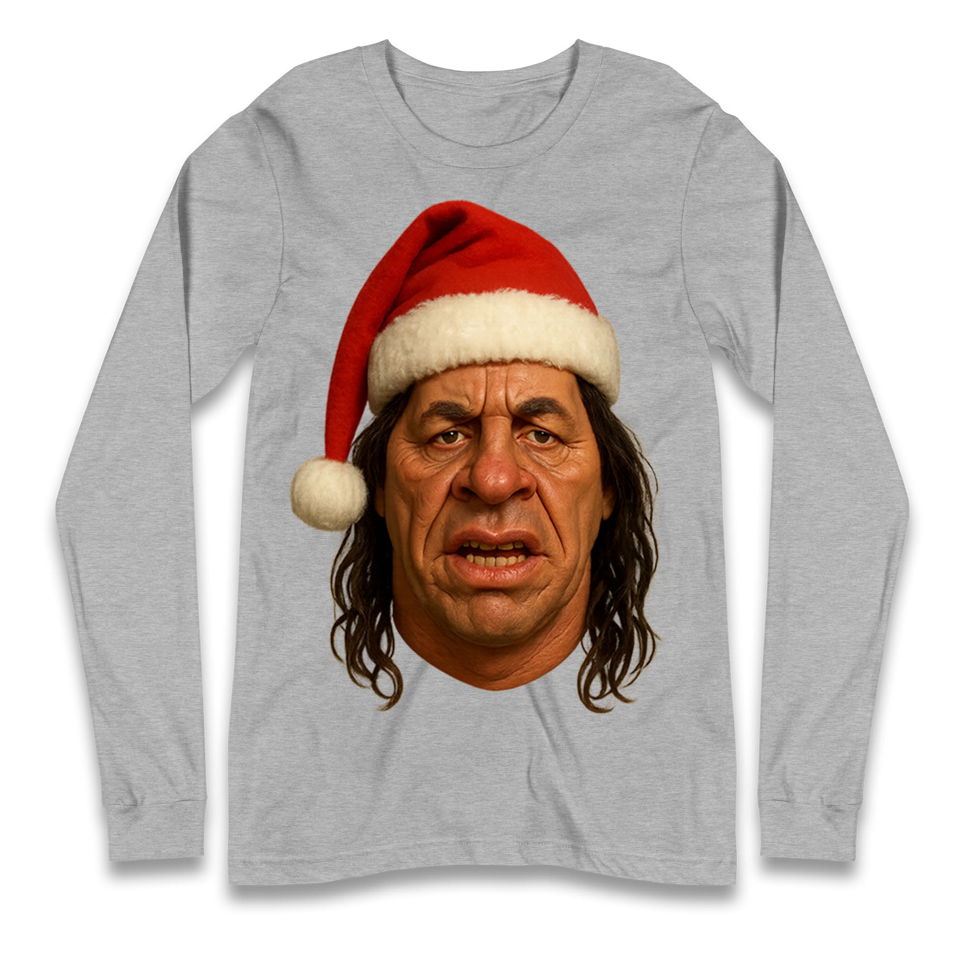 Bret Hart Christmas Longsleeve T Shirt