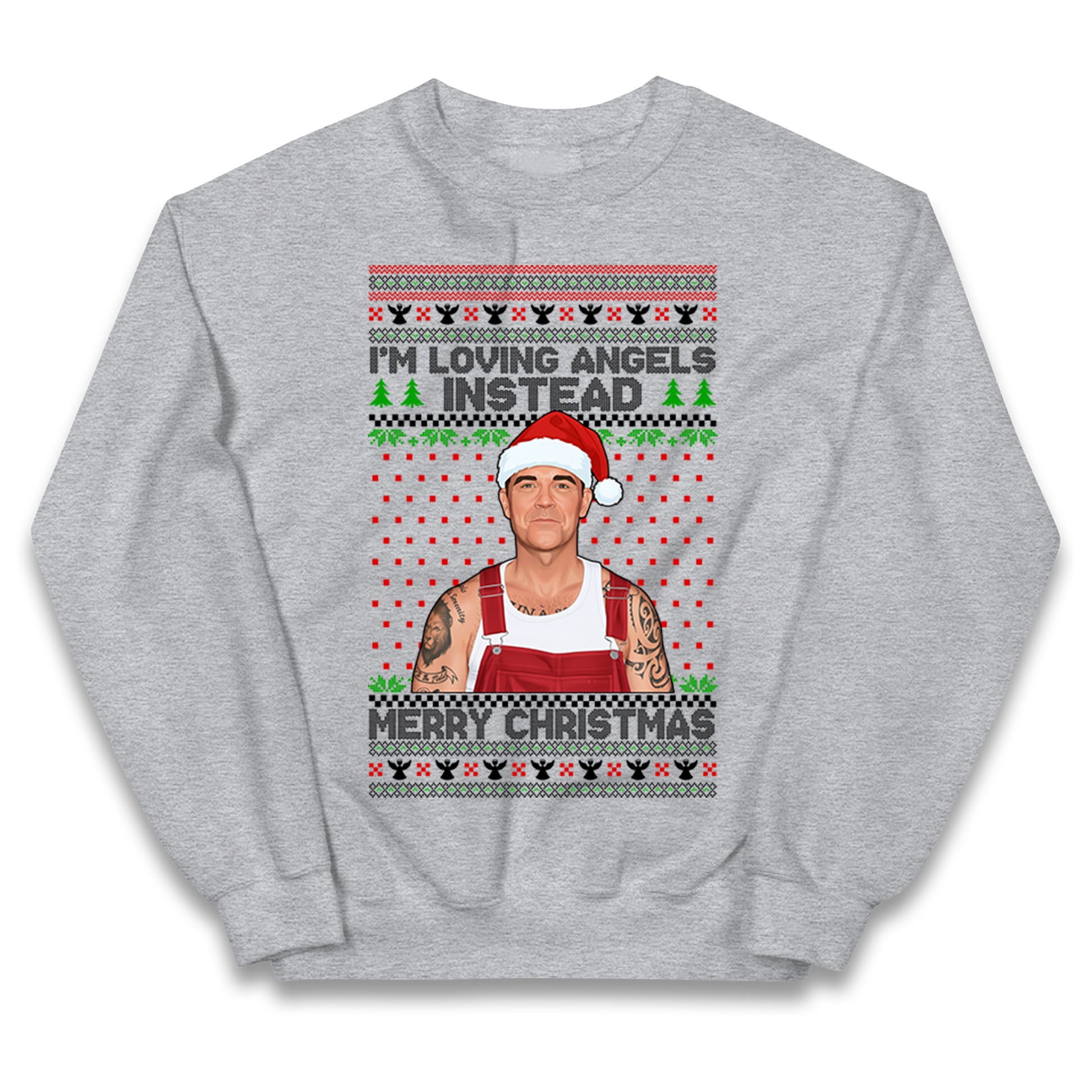 Robbie Williams Christmas Kids Jumper