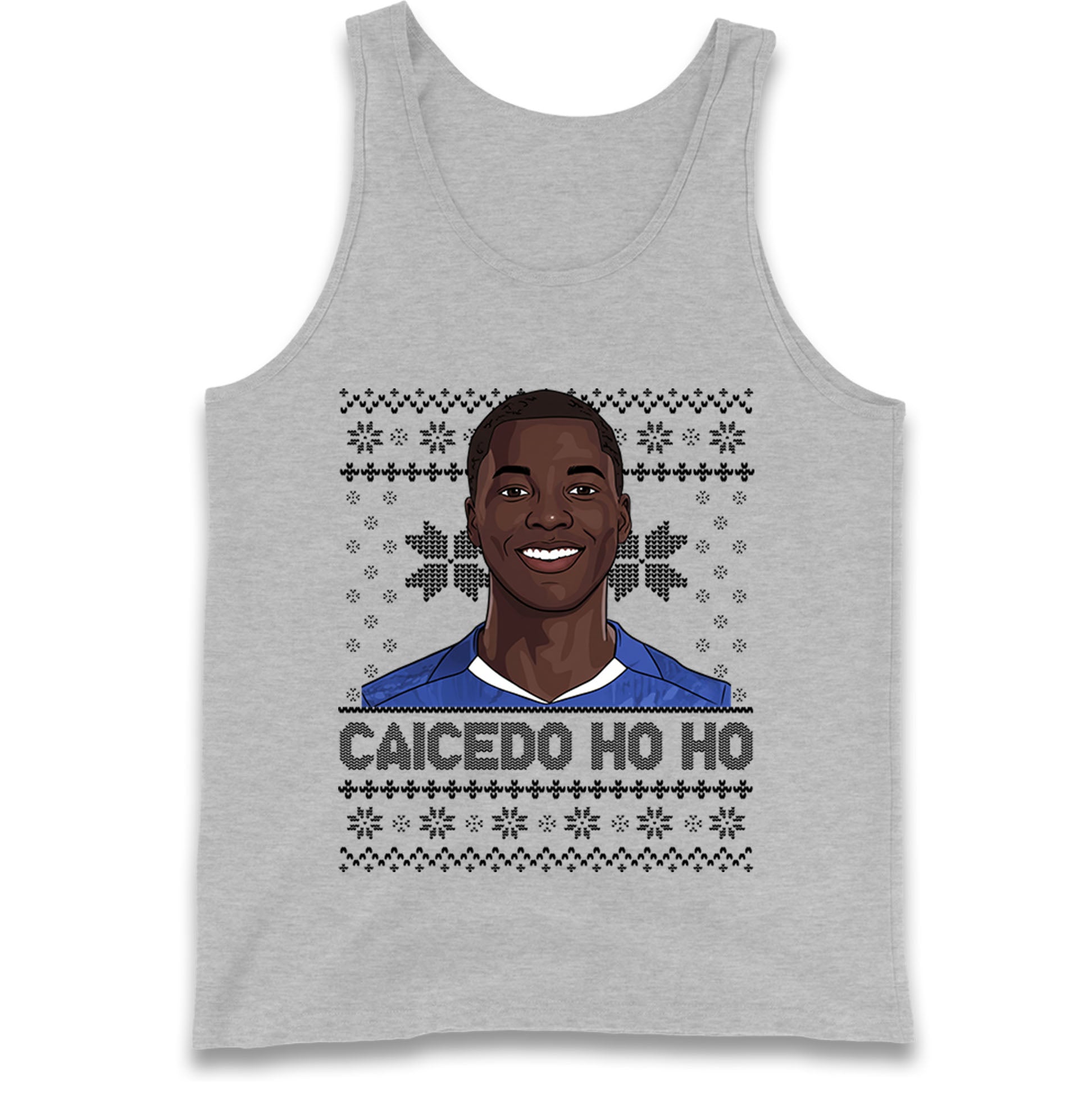 Moises Caicedo Christmas Tank Top