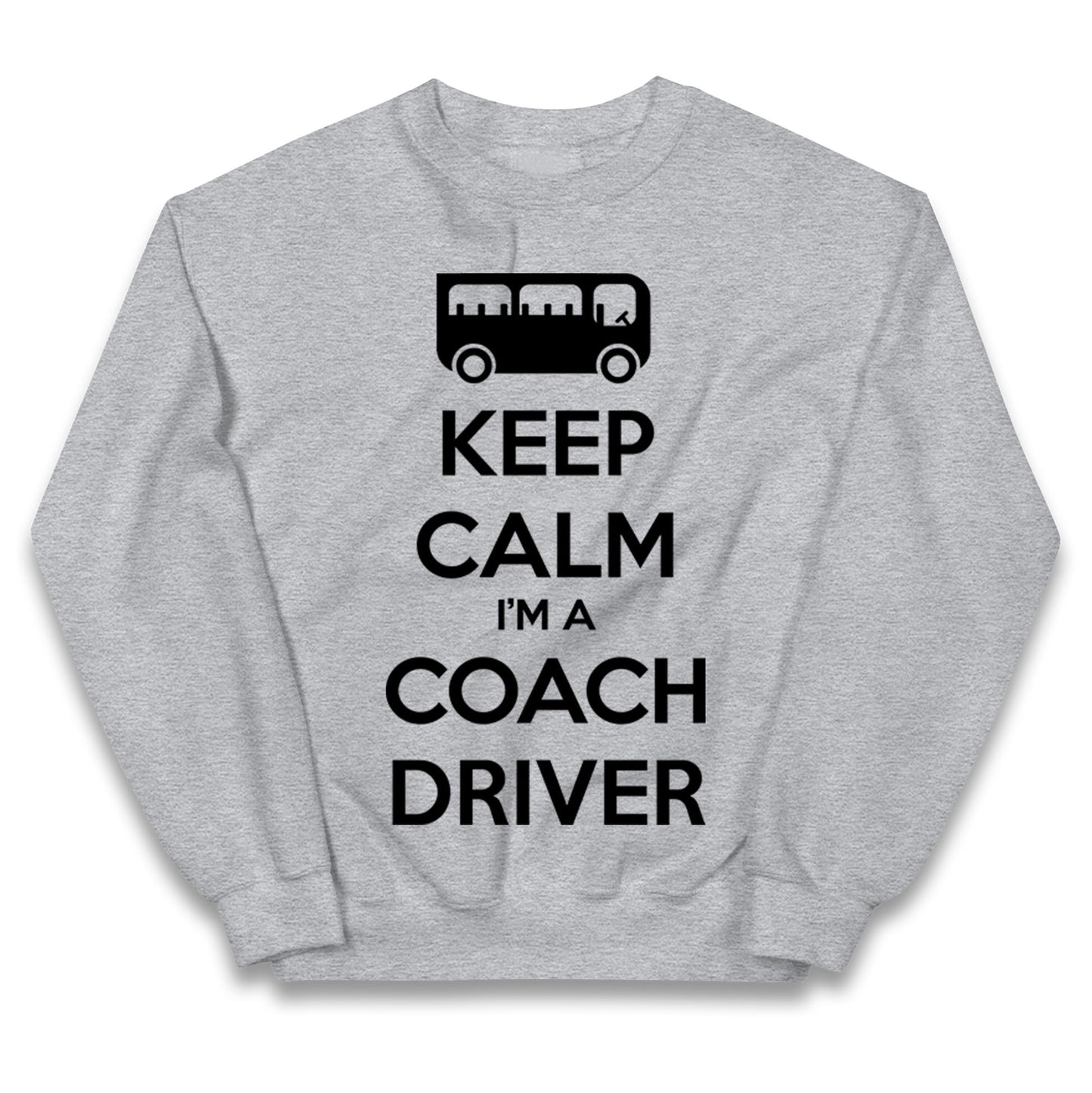 Keep Calm I’m a Coach Driver Kids Jumper