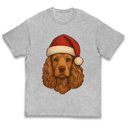 Cocker Spaniel Christmas Kids T Shirt