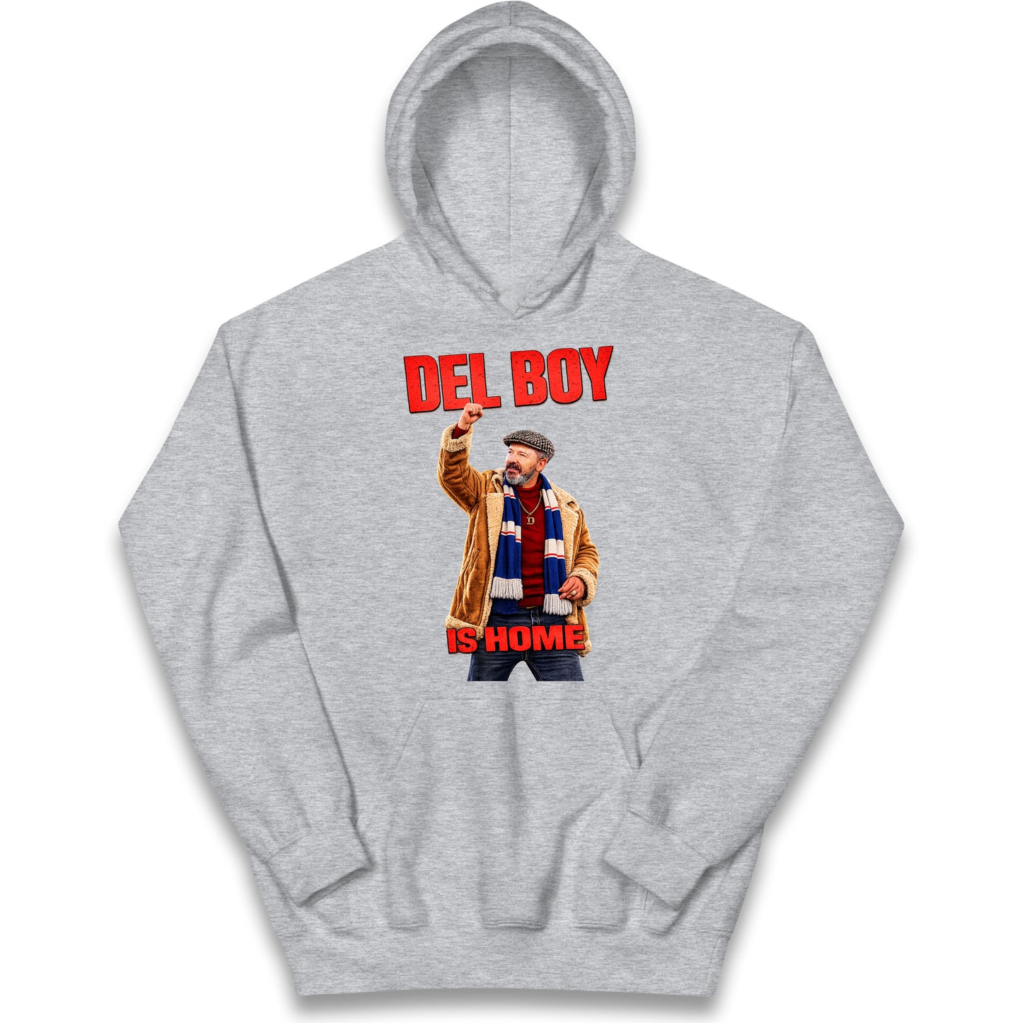 Derek McInnes Rangers Del Boy Football Kids Hoodie
