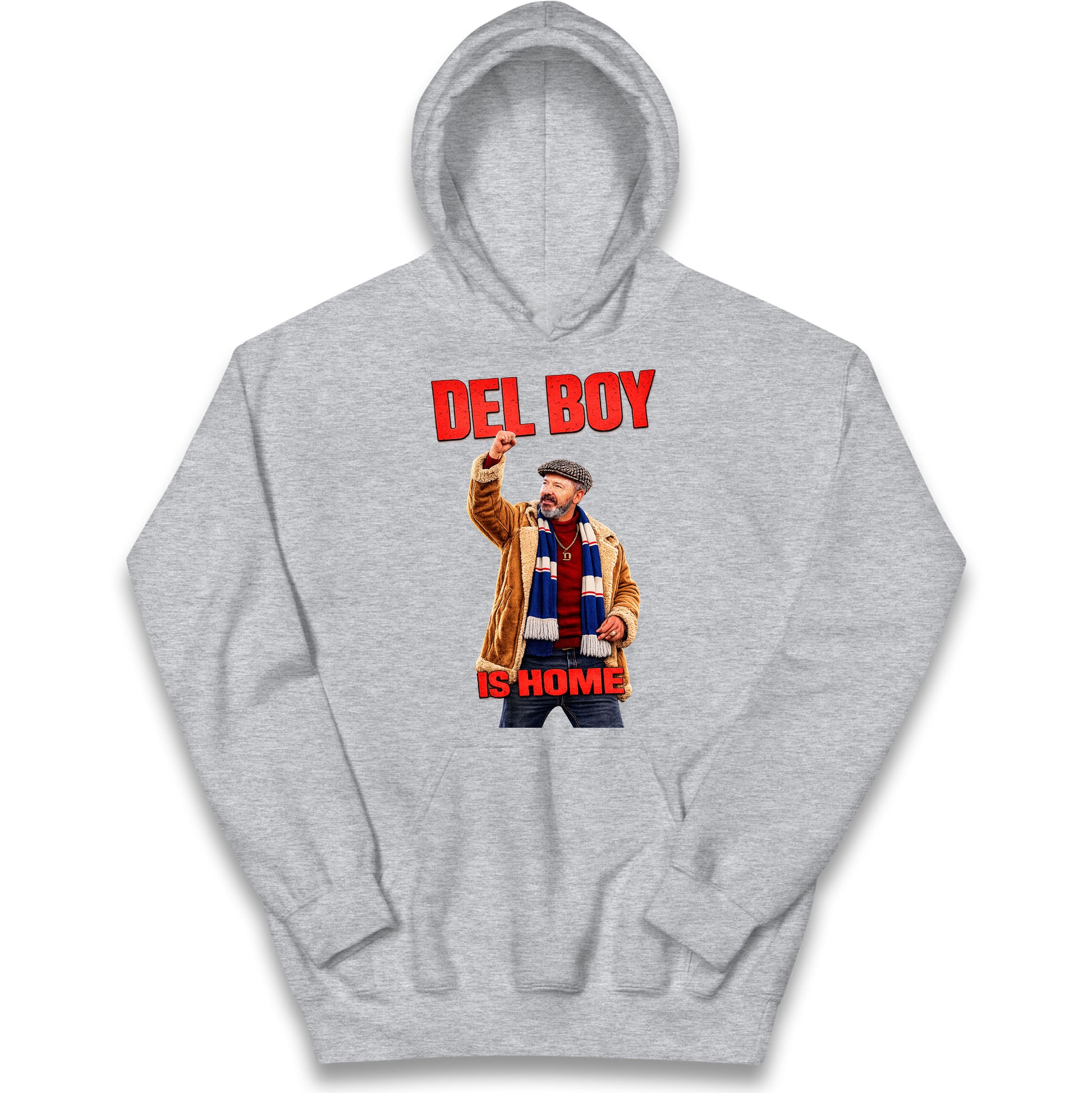 Derek McInnes Rangers Del Boy Football Kids Hoodie