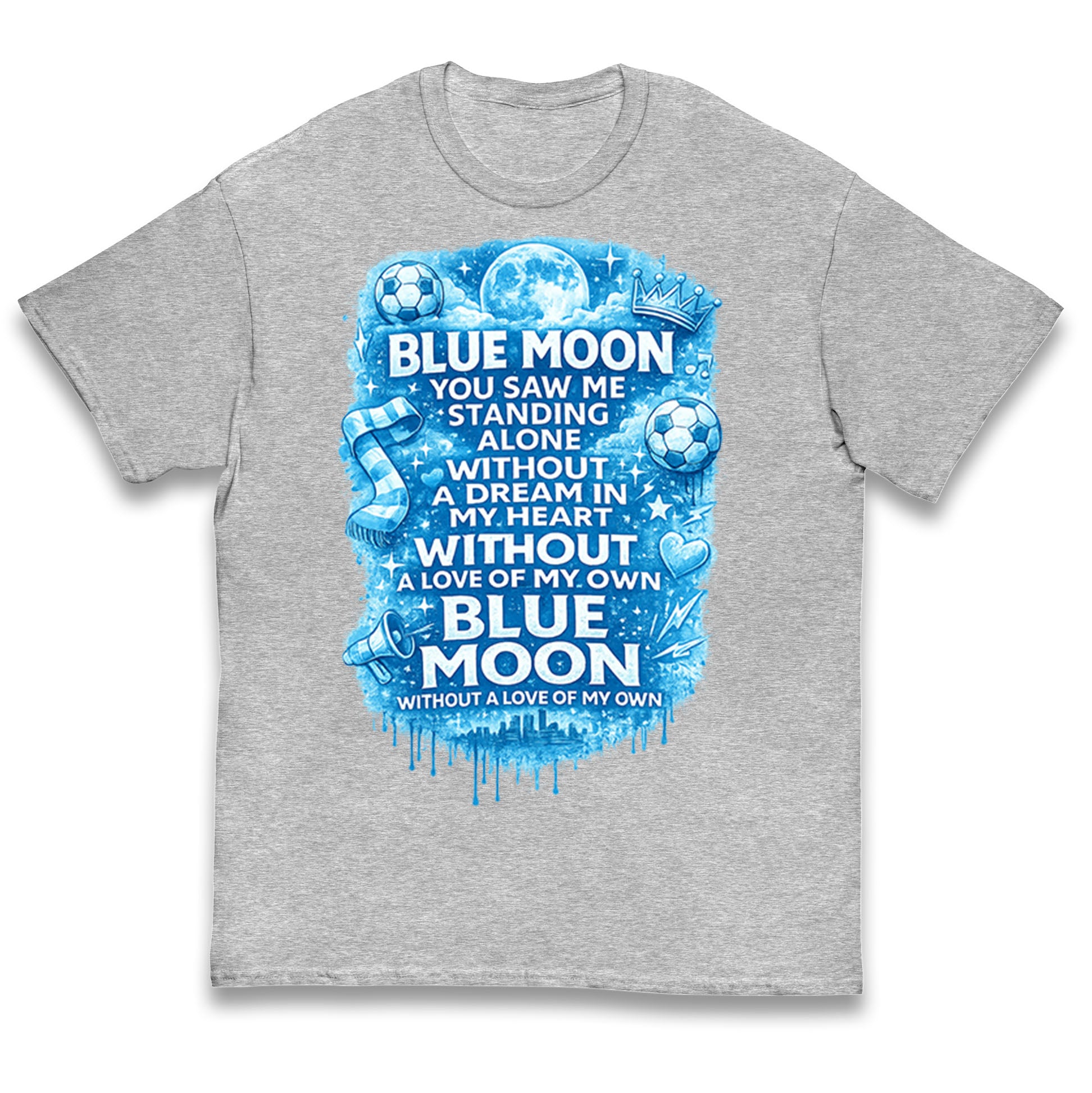 Manchester City Blue Moon Kids T Shirt