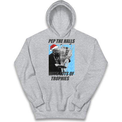 Pep Guardiola Christmas Kids Hoodie