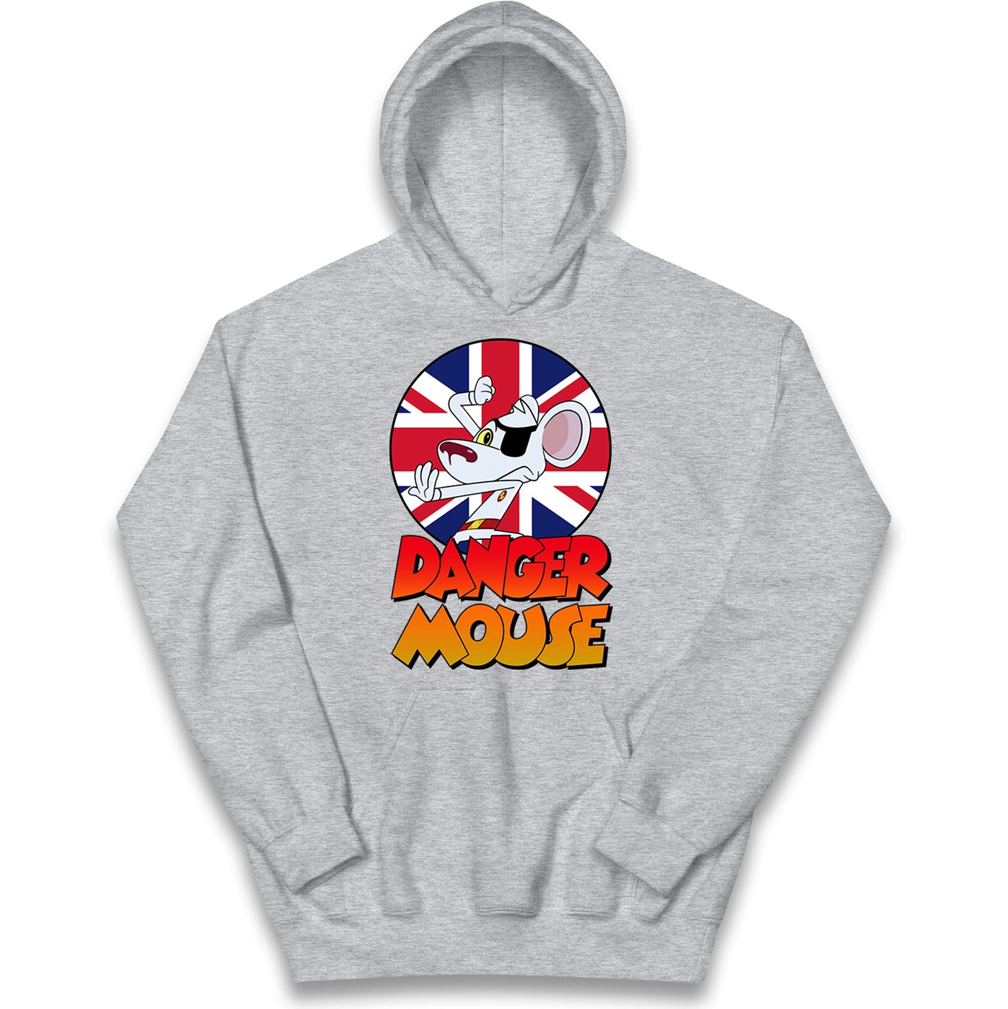Danger Mouse Union Jack Kids Hoodie