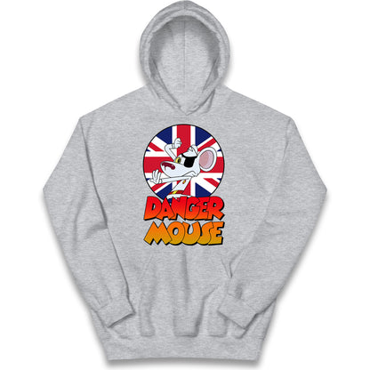 Danger Mouse Union Jack Kids Hoodie