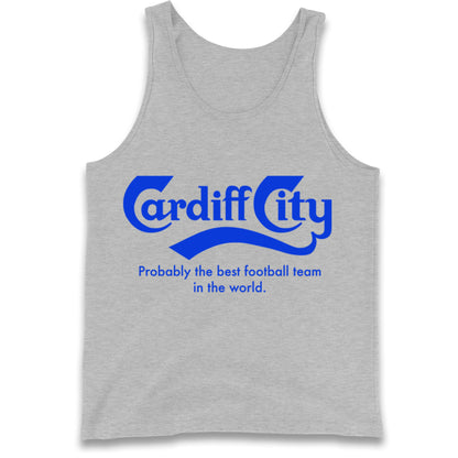 Cardiff City FC Football Tank Top 
